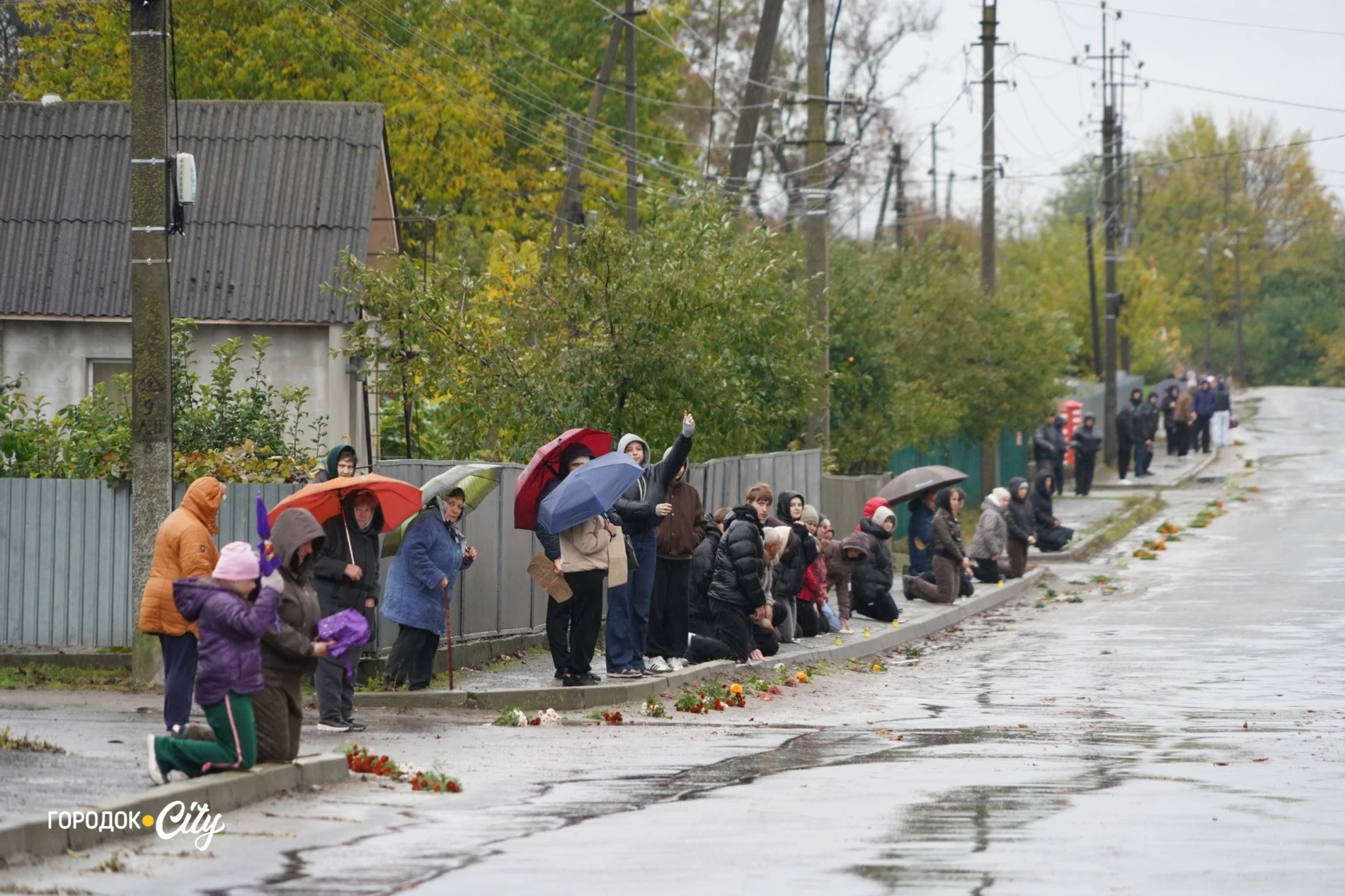У Городку попрощалися із загиблим захисником Савелієм Грицаєм