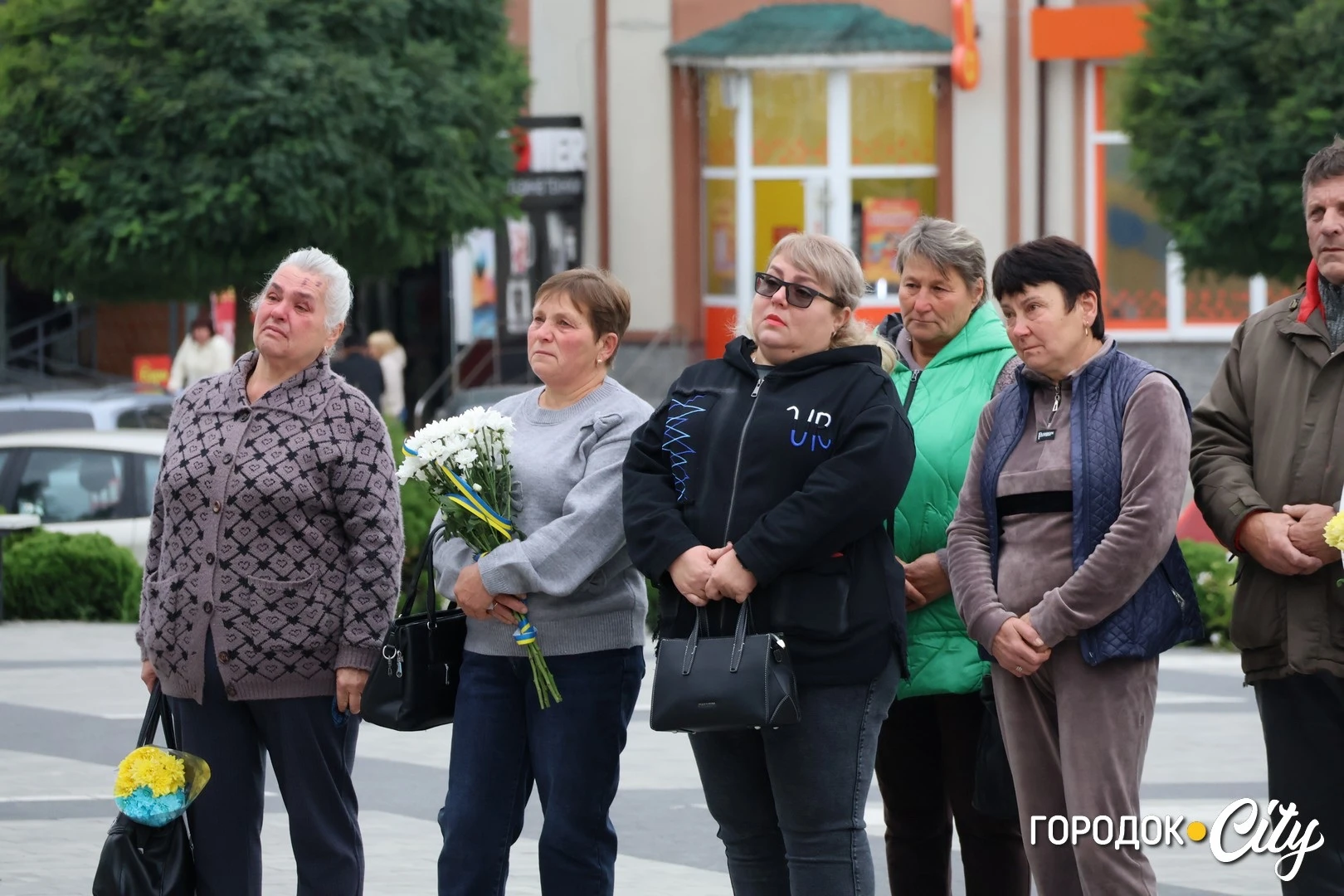 У Городку вшанували пам’ять Богдана Моцного, який рік тому загинув під Покровськом