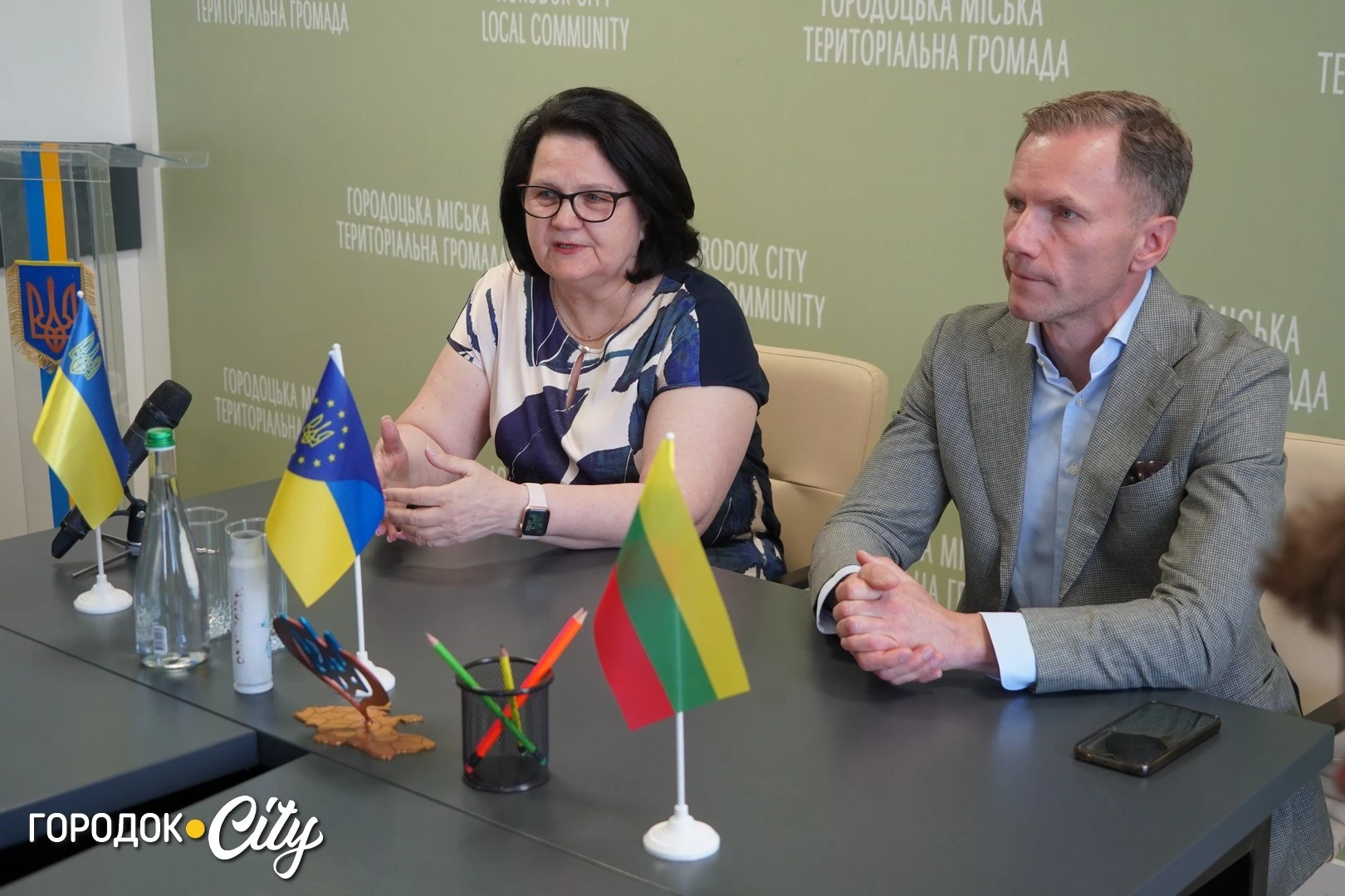 Від підтримки під час війни — до нових спільних проєктів: делегація зі Швенчоніса знову у Городку
