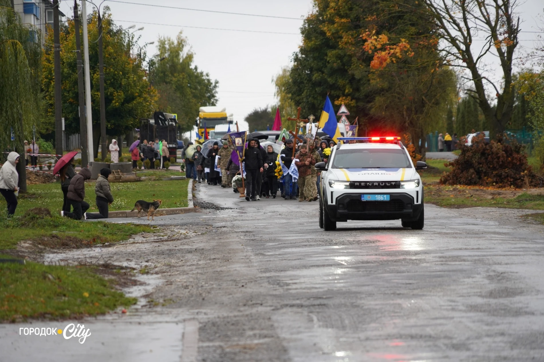 У Городку попрощалися із загиблим захисником Савелієм Грицаєм