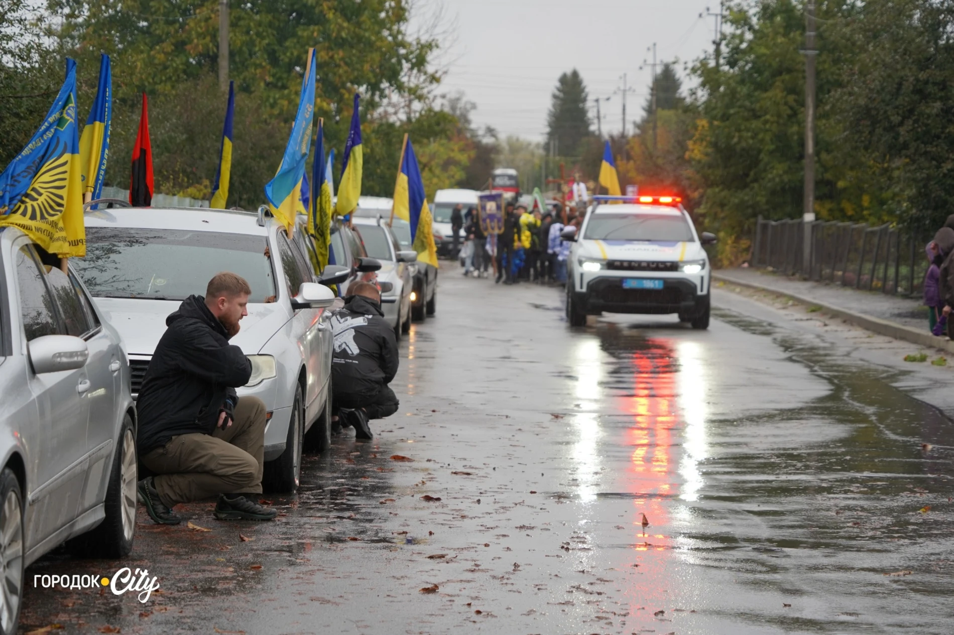 У Городку попрощалися із загиблим захисником Савелієм Грицаєм