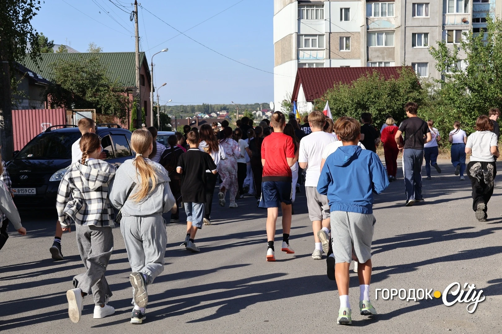 У Городоцькому ліцеї №3 всешкільним забігом відзначили Тиждень спорту