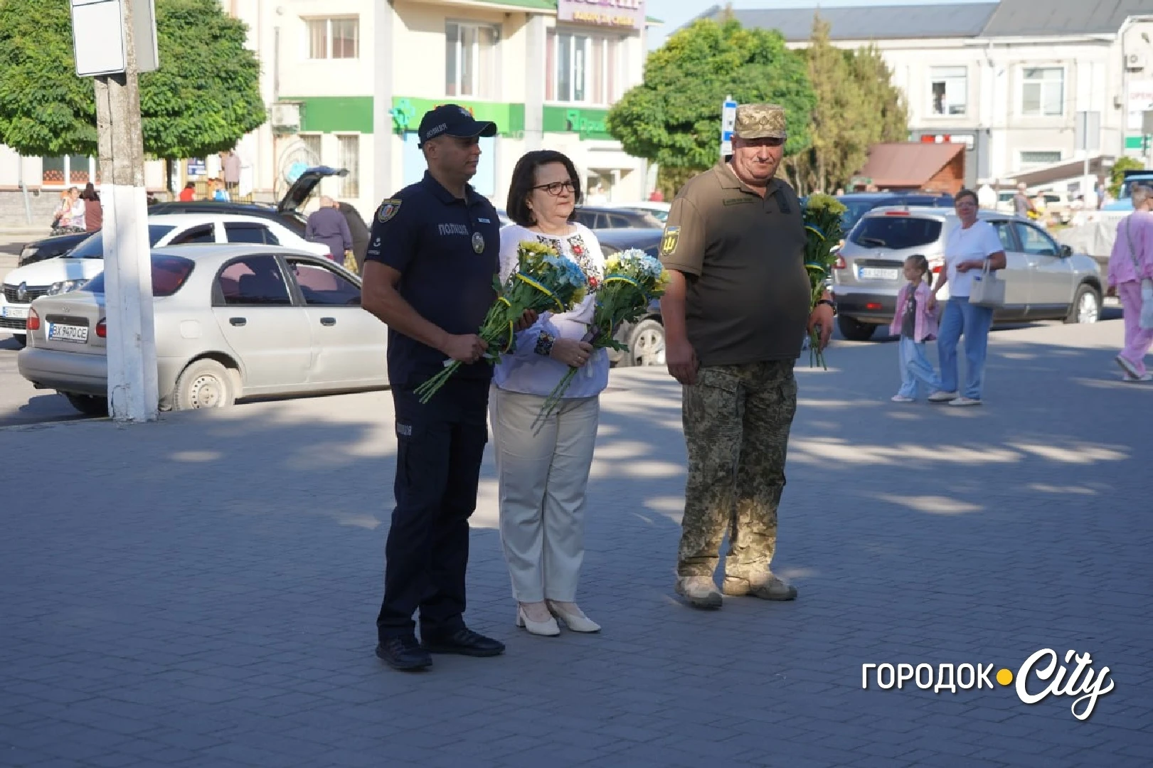 «Україну я хочу бачити вільною». Як у Городку відзначили 35-ту річницю Незалежності