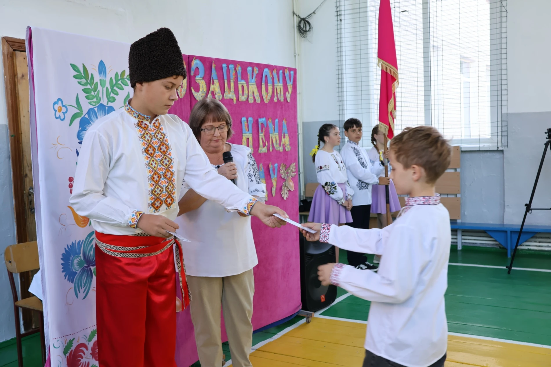 У Городоцькому ліцеї №1 п’ятикласників посвятили у козачата