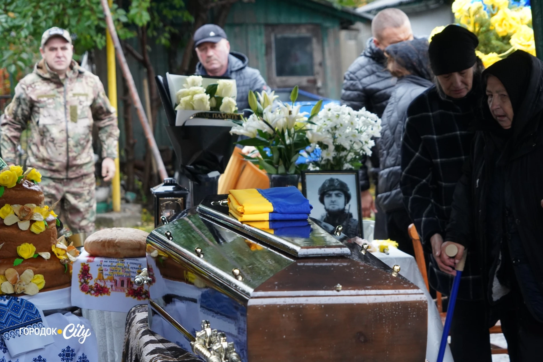 У Городку попрощалися із загиблим захисником Савелієм Грицаєм