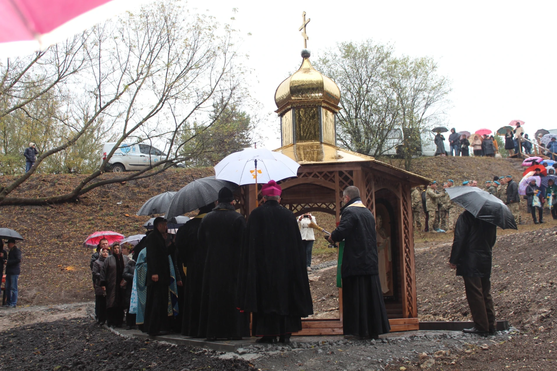 10 років тому в Городку відкрили меморіал на честь загиблих за незалежність