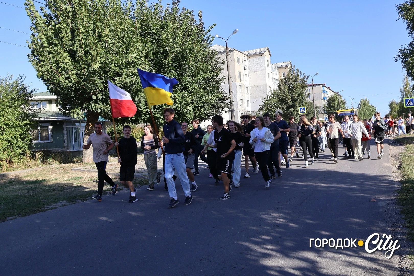 У Городоцькому ліцеї №3 всешкільним забігом відзначили Тиждень спорту