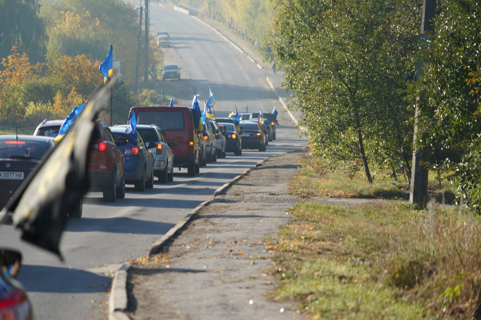 80 субот на площі: у Городку відбувся автопробіг на підтримку родин зниклих безвісти воїнів