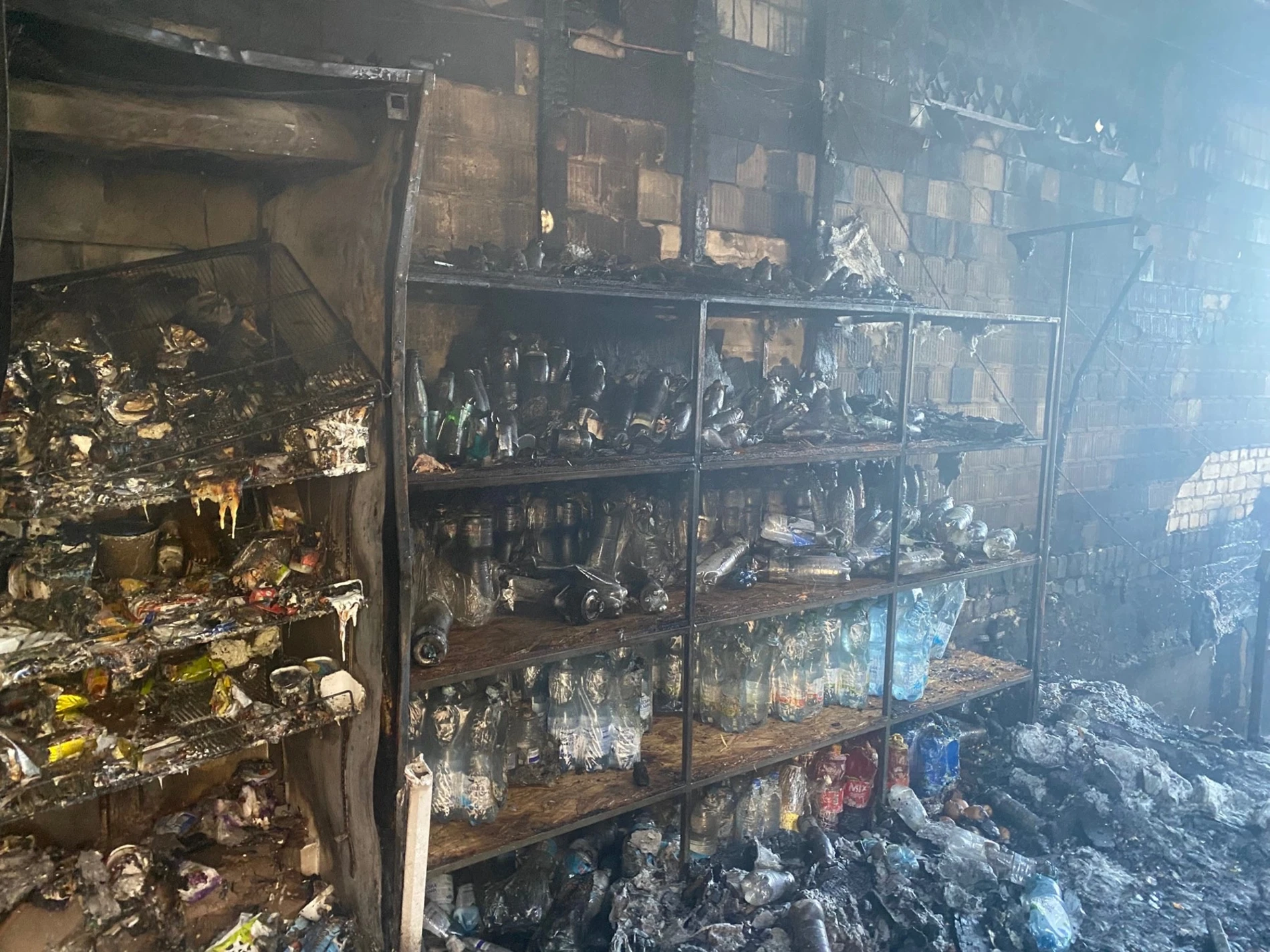 У Городку вночі горіли два магазини та аптека. Офіційна інформація від надзвичайників