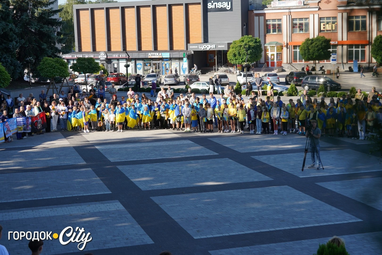 Соняшники для загиблих, голуби для зниклих безвісти: у Городку провели пам’ятну акцію