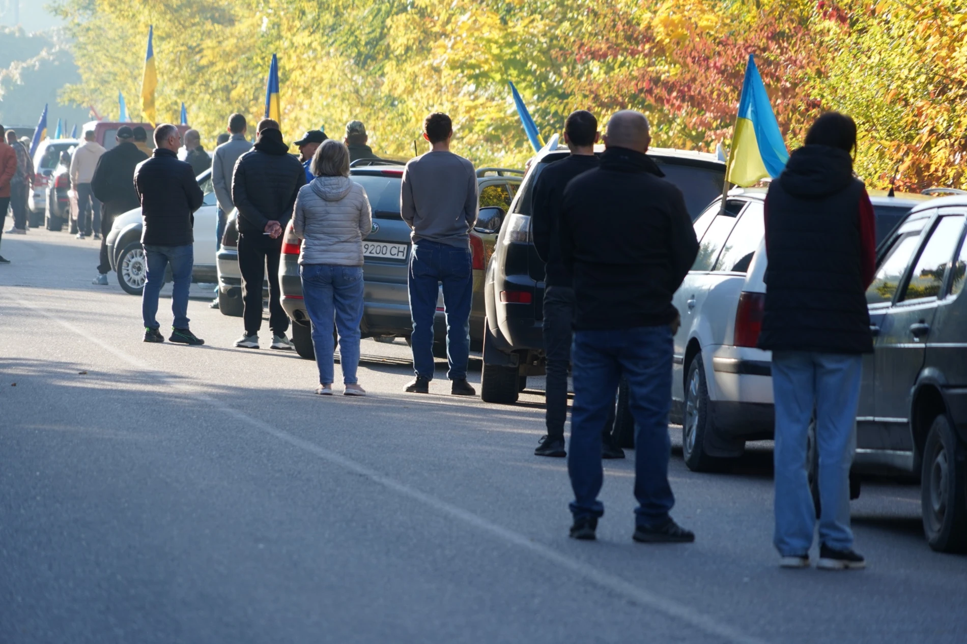 80 субот на площі: у Городку відбувся автопробіг на підтримку родин зниклих безвісти воїнів