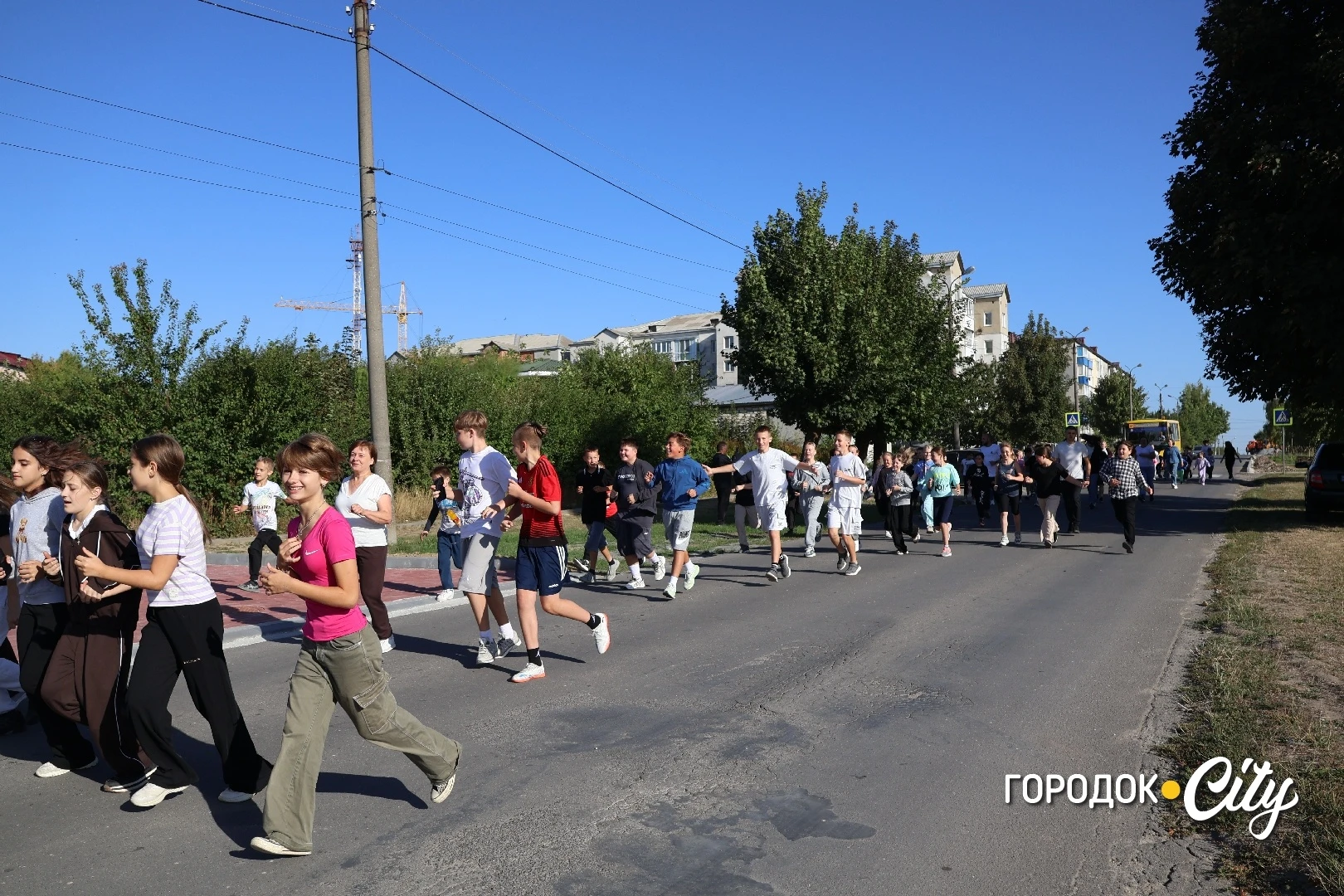 У Городоцькому ліцеї №3 всешкільним забігом відзначили Тиждень спорту