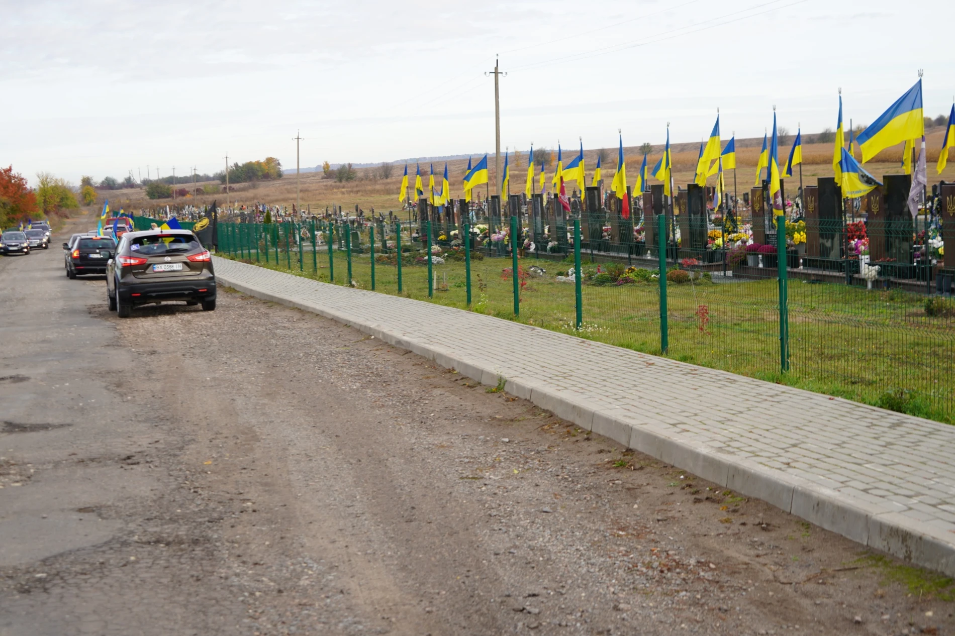 80 субот на площі: у Городку відбувся автопробіг на підтримку родин зниклих безвісти воїнів