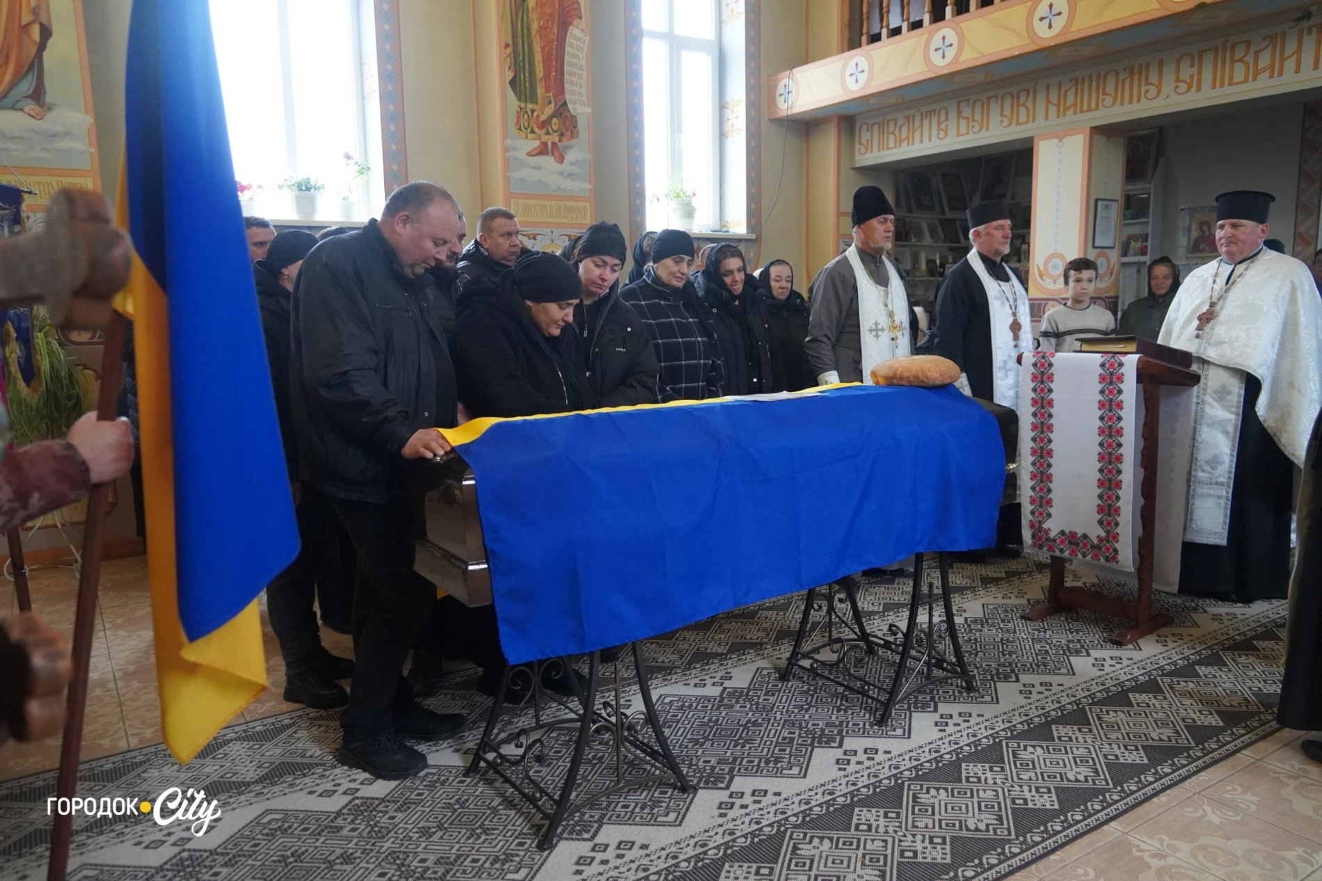 У Городку попрощалися із загиблим захисником Савелієм Грицаєм
