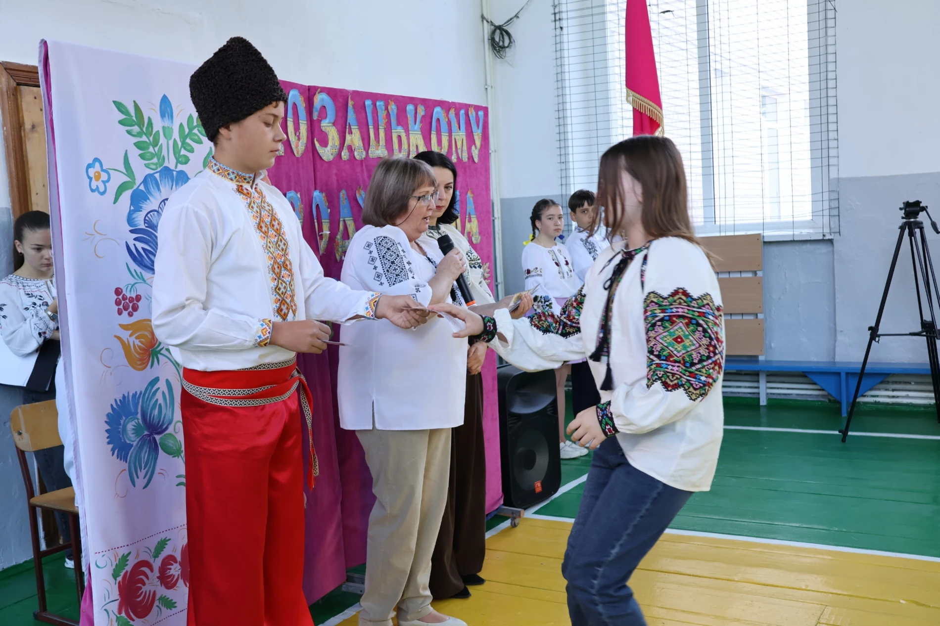У Городоцькому ліцеї №1 п’ятикласників посвятили у козачата