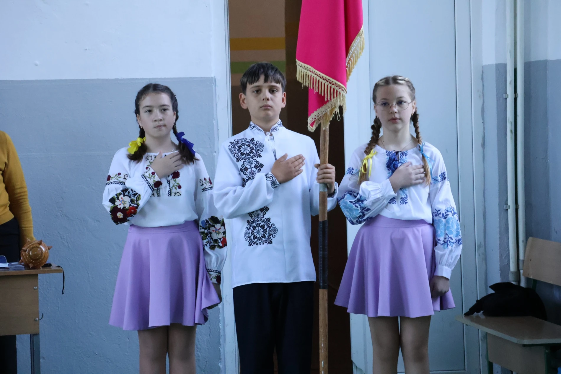 У Городоцькому ліцеї №1 п’ятикласників посвятили у козачата