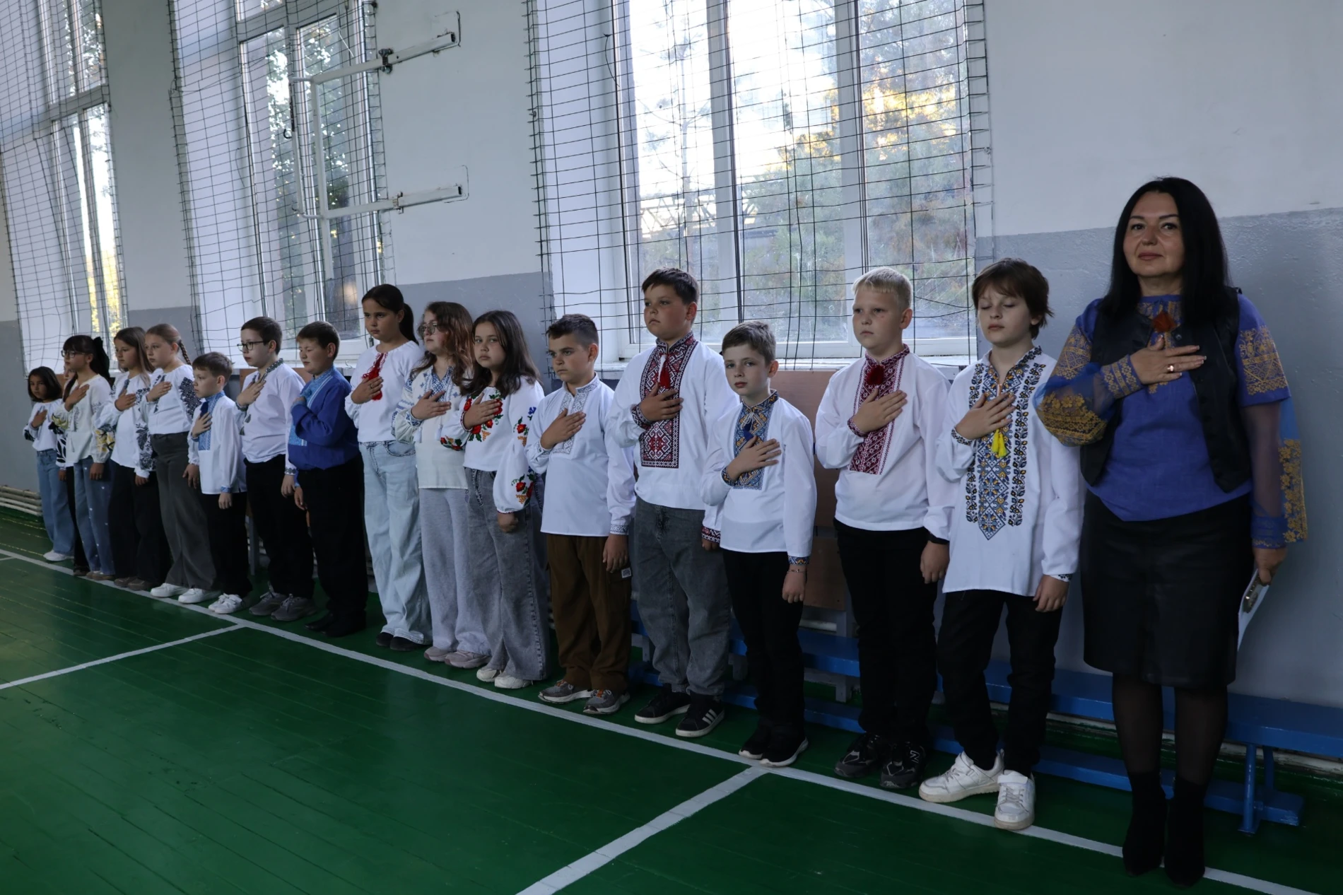 У Городоцькому ліцеї №1 п’ятикласників посвятили у козачата