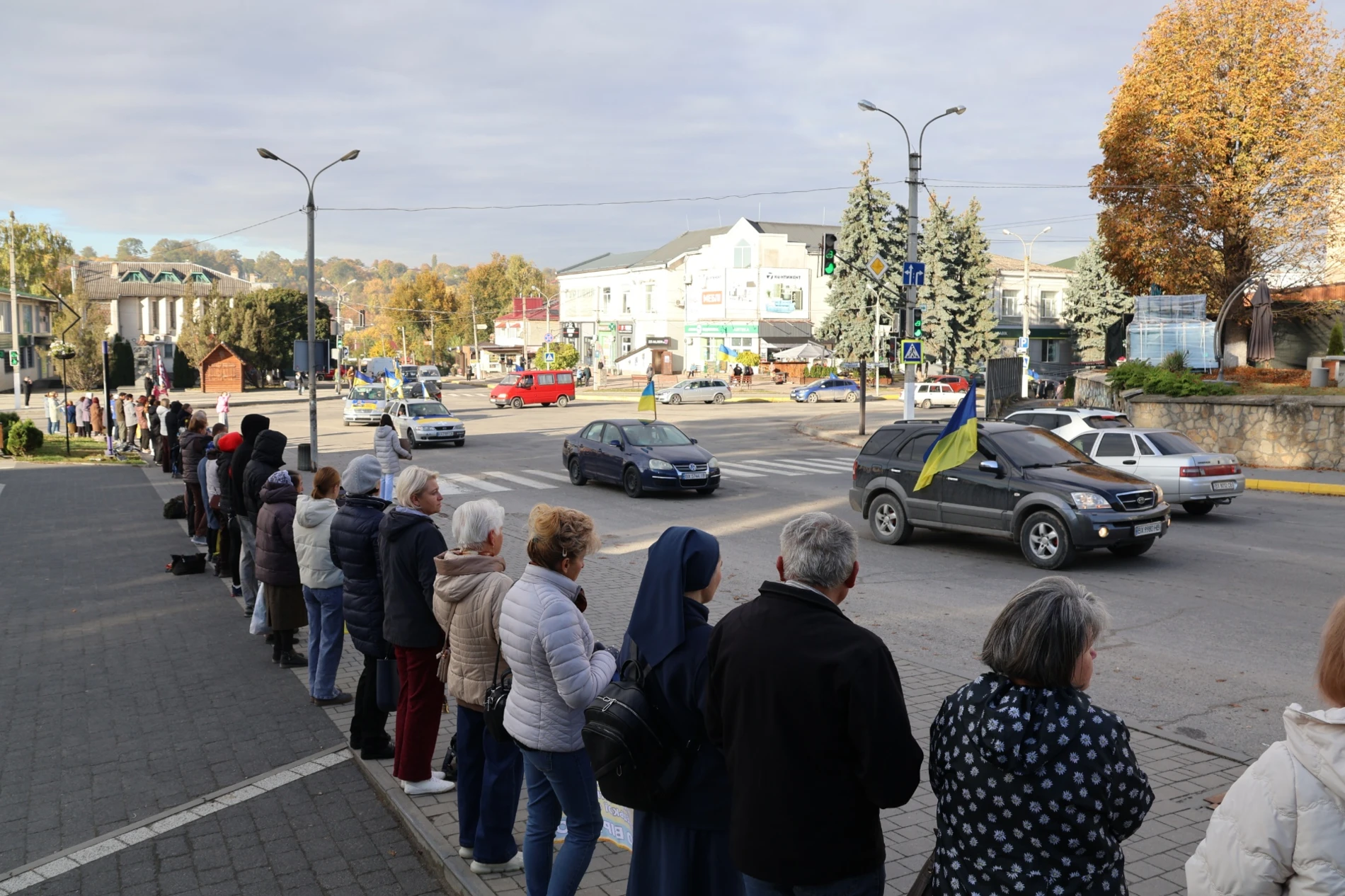 80 субот на площі: у Городку відбувся автопробіг на підтримку родин зниклих безвісти воїнів