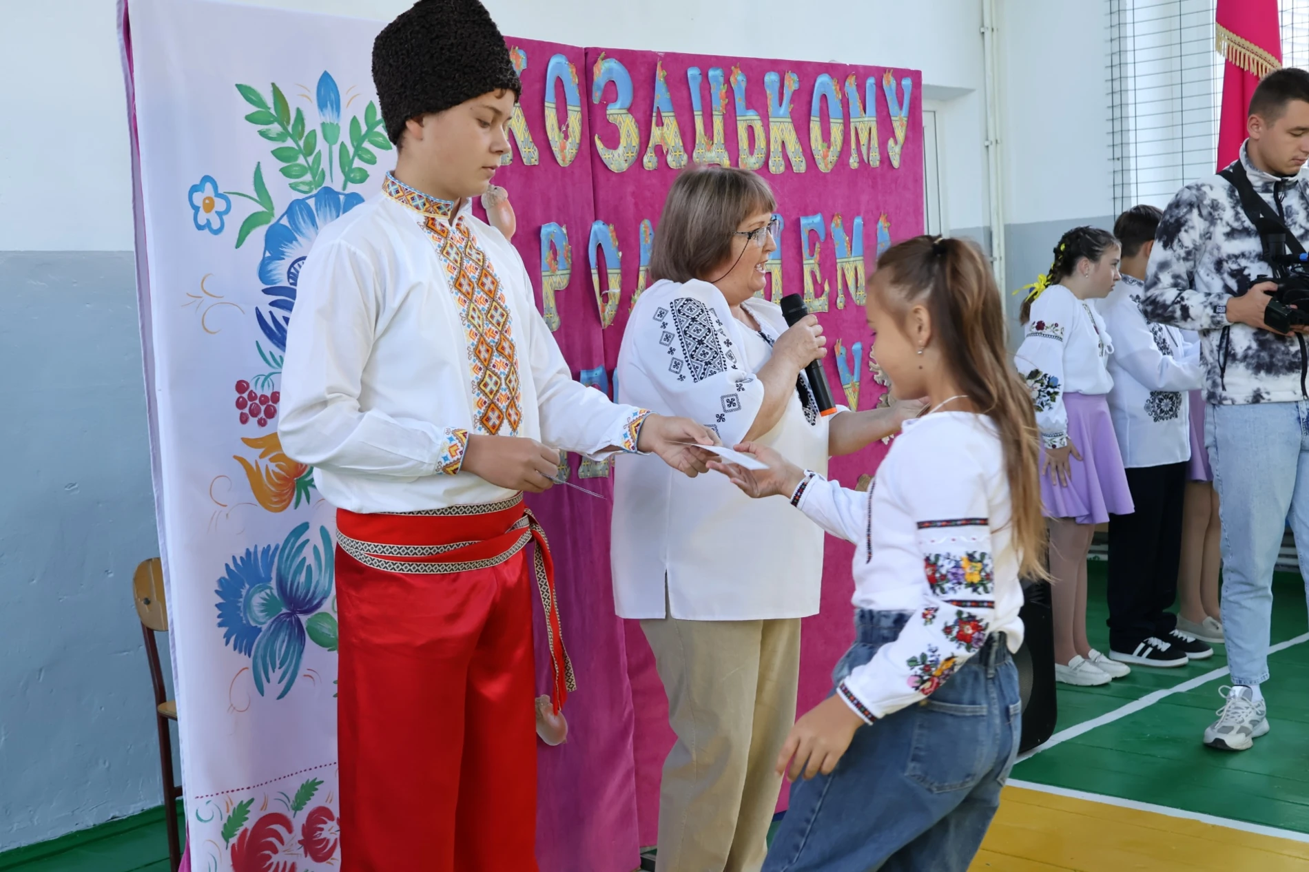 У Городоцькому ліцеї №1 п’ятикласників посвятили у козачата