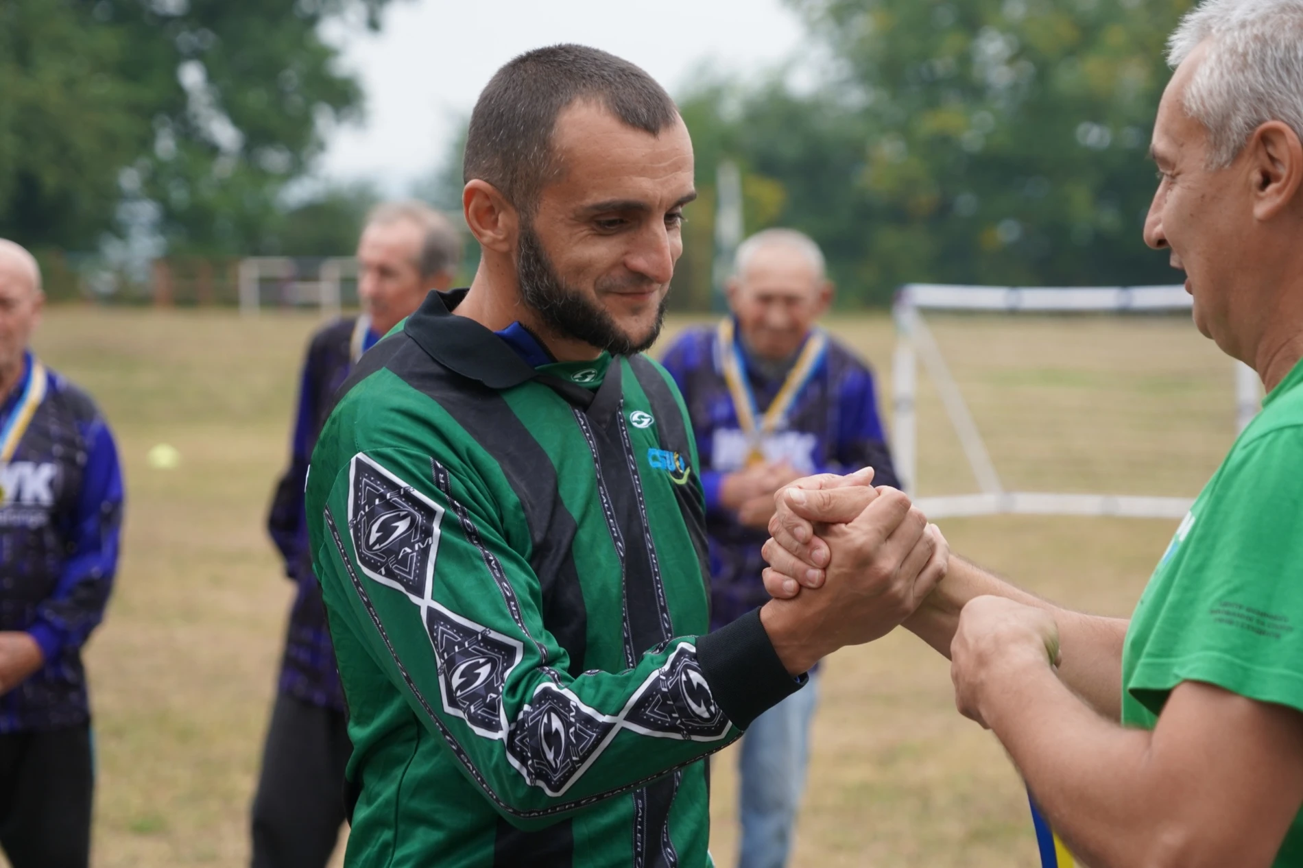 Городоцькі ветерани футболу зустрілися на полі у День фізичної культури та спорту