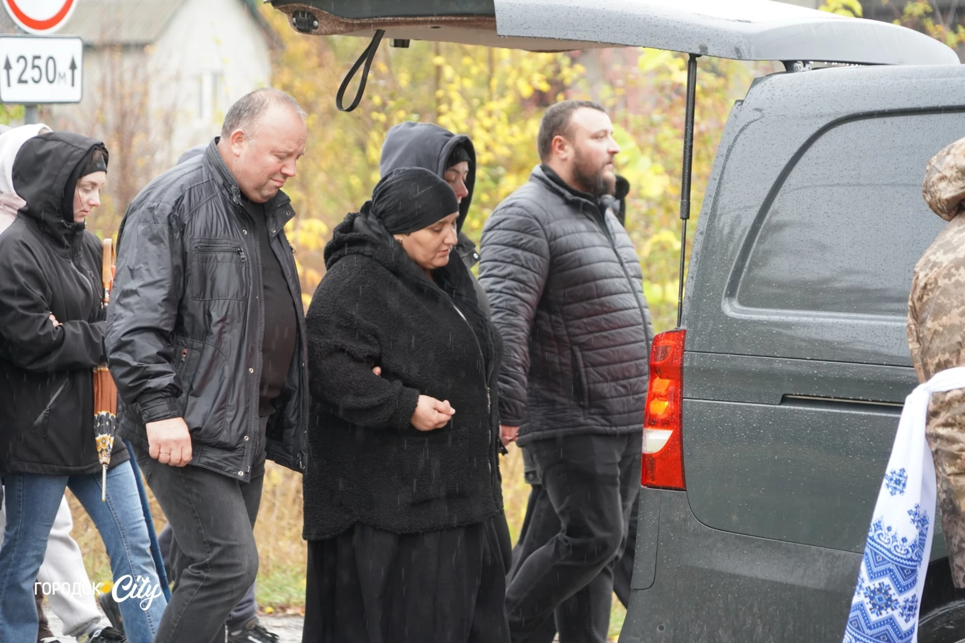 У Городку попрощалися із загиблим захисником Савелієм Грицаєм