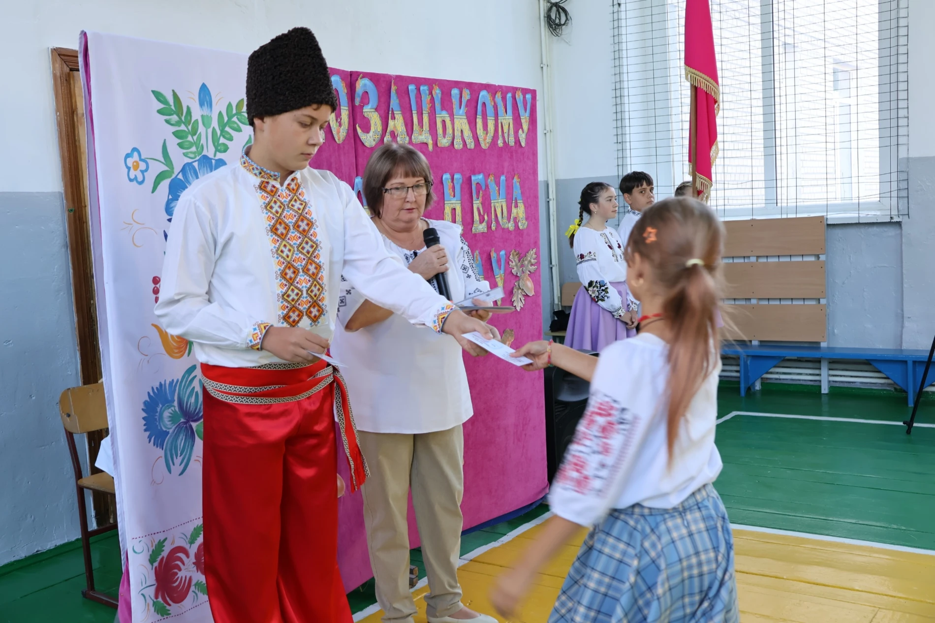 У Городоцькому ліцеї №1 п’ятикласників посвятили у козачата