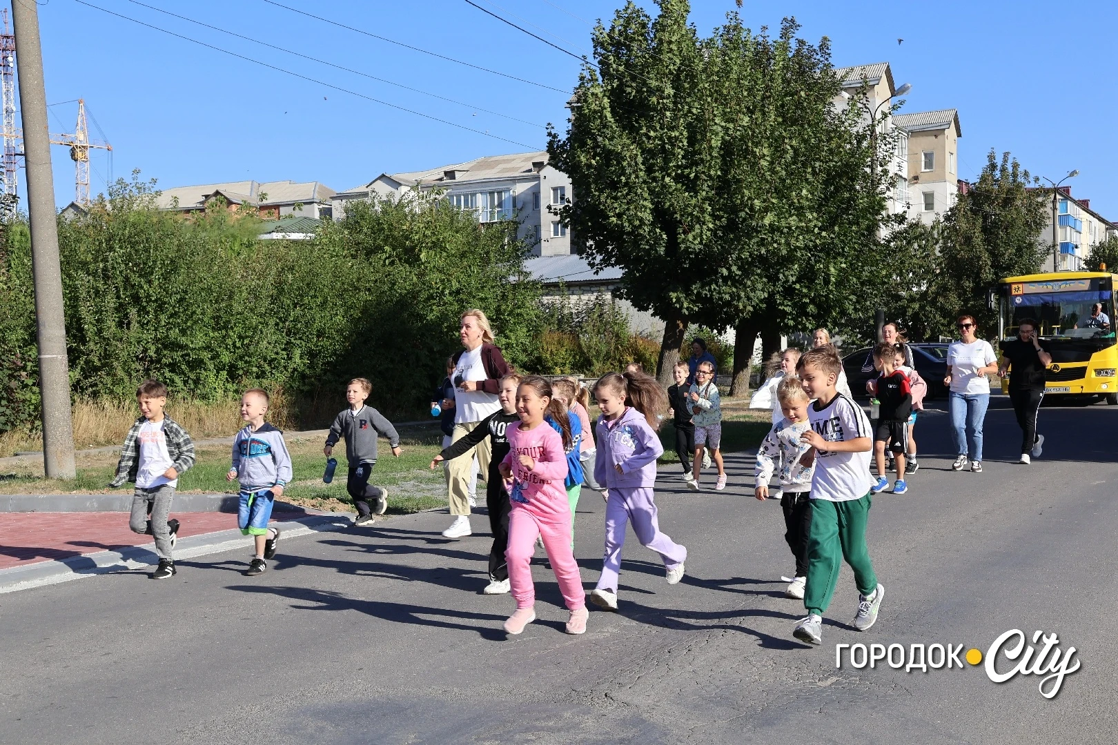 У Городоцькому ліцеї №3 всешкільним забігом відзначили Тиждень спорту