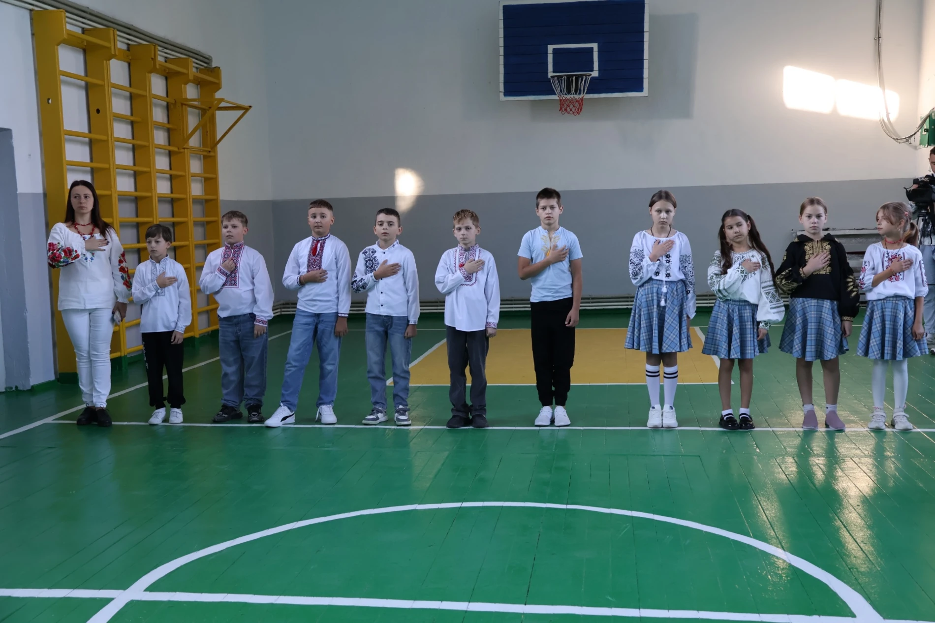 У Городоцькому ліцеї №1 п’ятикласників посвятили у козачата