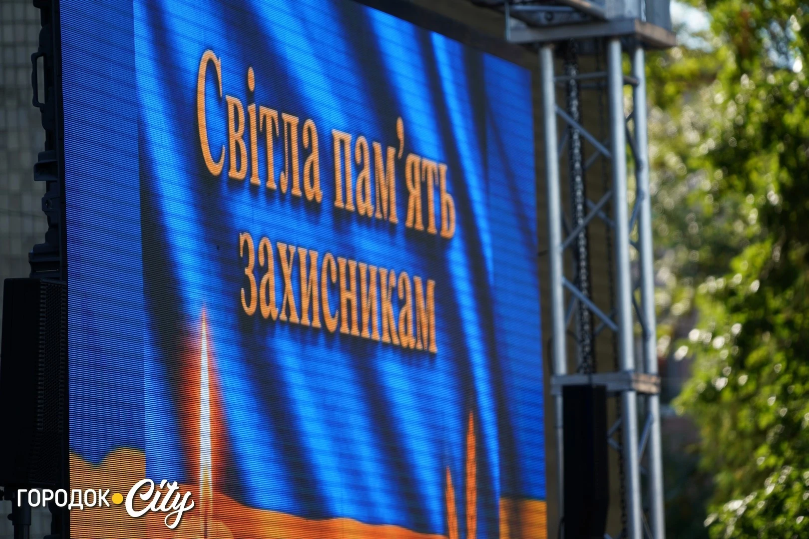 Соняшники для загиблих, голуби для зниклих безвісти: у Городку провели пам’ятну акцію