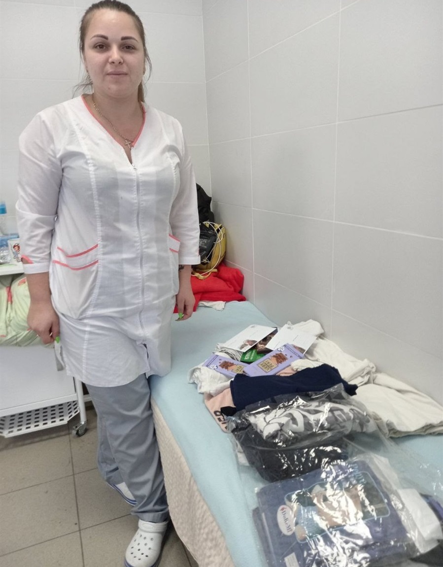 Доставлена допомога від волонтерів у медзаклад в Запоріжжі.