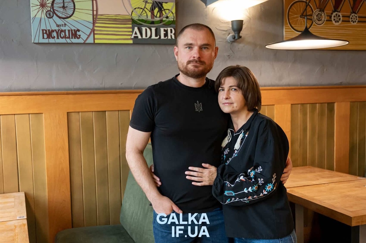 Віра Стужук разом із чоловіком Сергієм