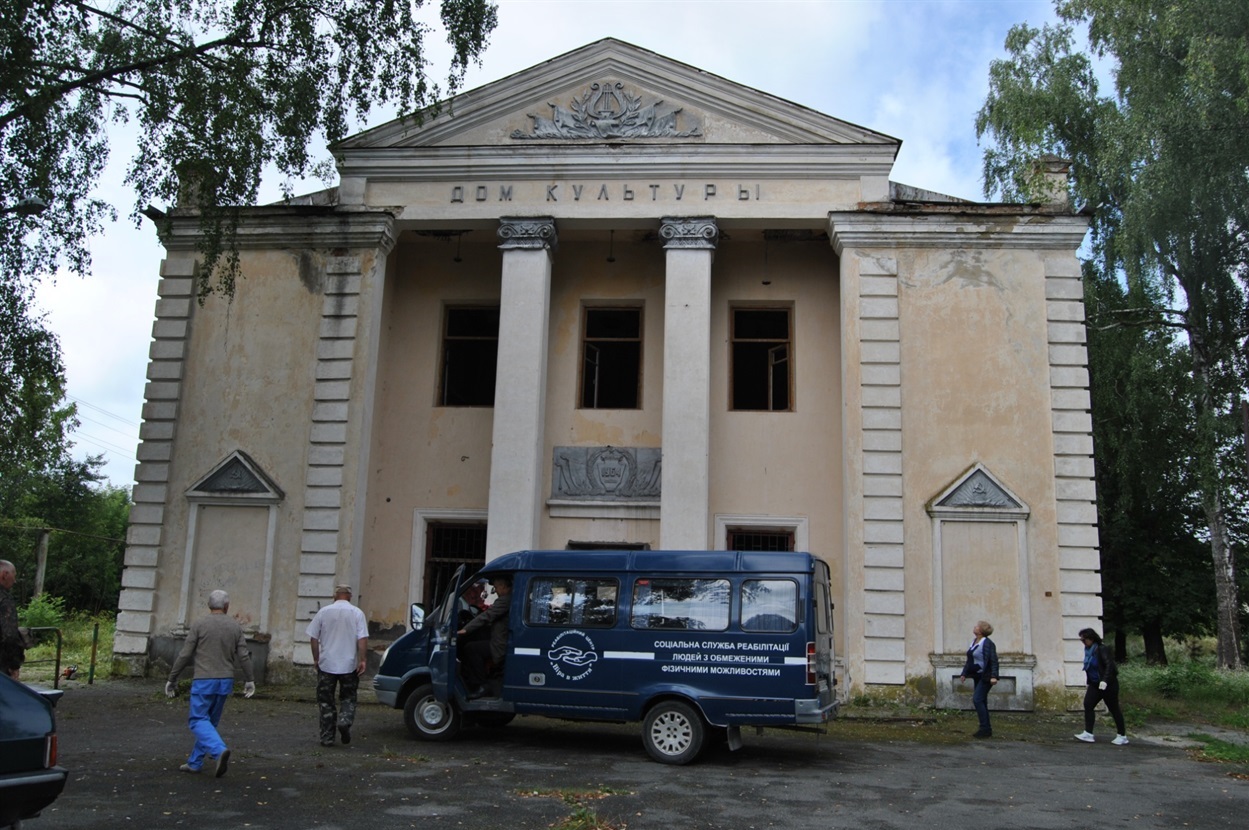 Будинок культури в мікрорайоні нового цукрового заводу.