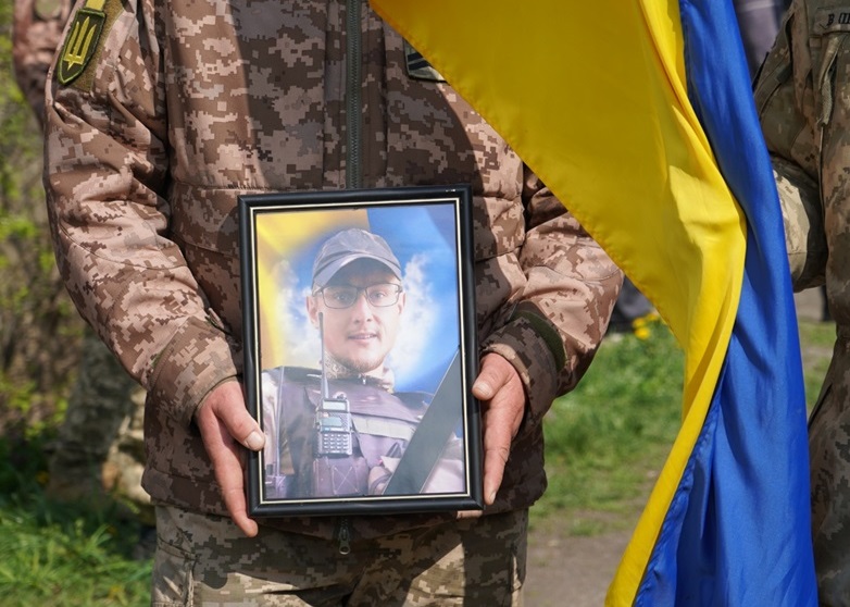 Похоронне фото Героя.