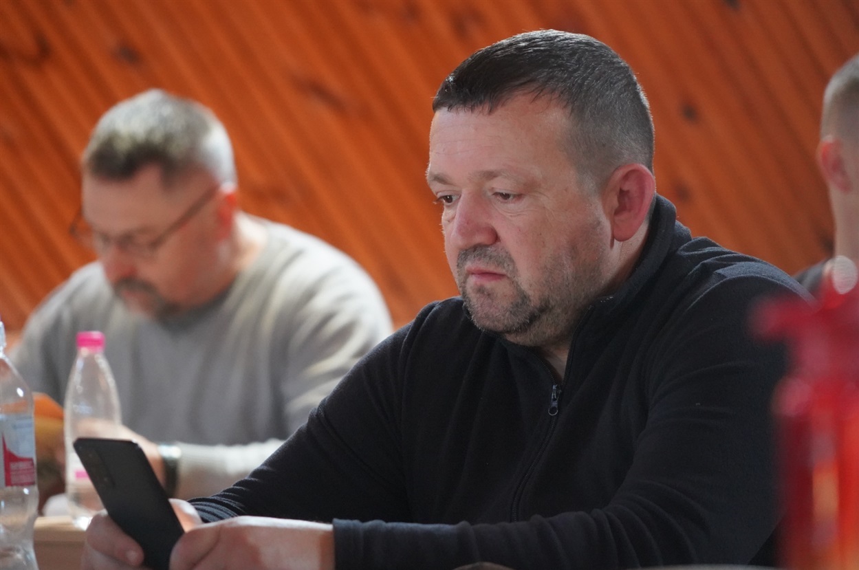 Михайло Данилаш під час навчання у Школі капеланського служіння