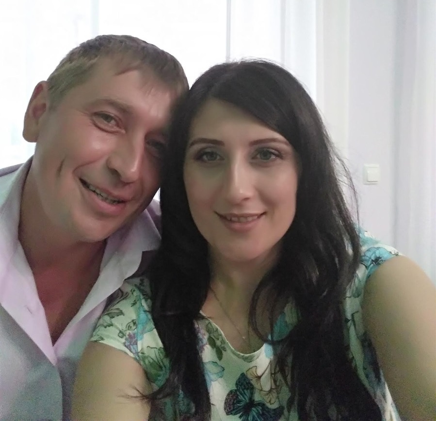 Вадим із дружиною Наталею