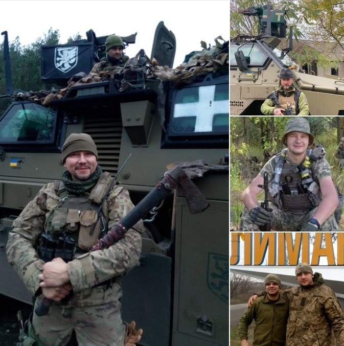 Вадим із побратимами з 80-ї ДШБ, які загинули з ним в один день.