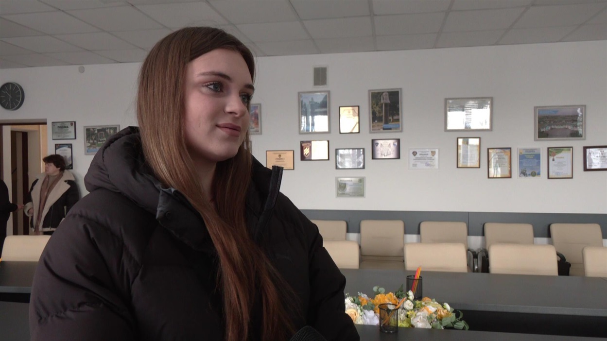 Вероніка, донька загиблого Віктора Дузяка 