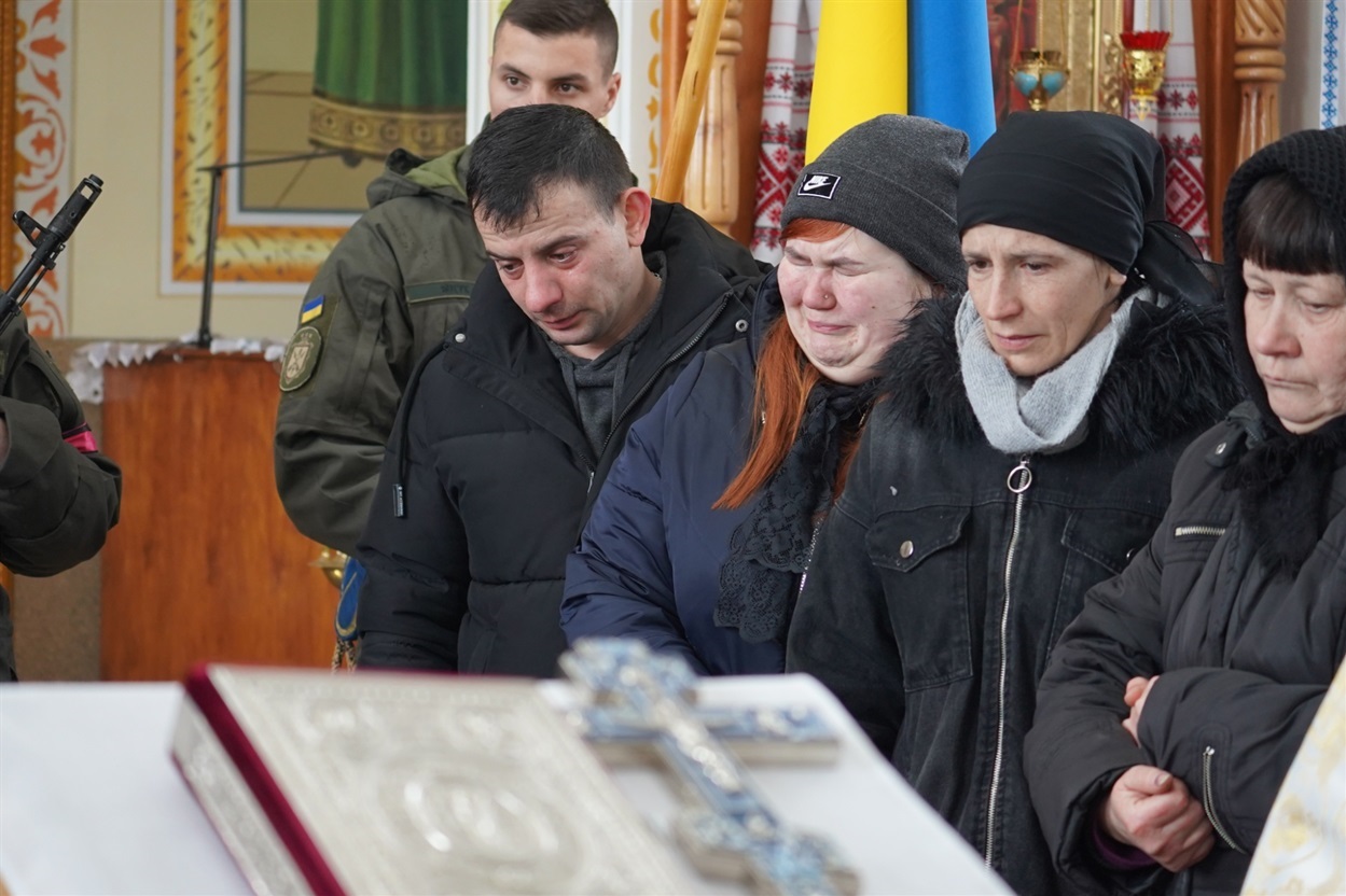 Рідні Богдана у скорботі.