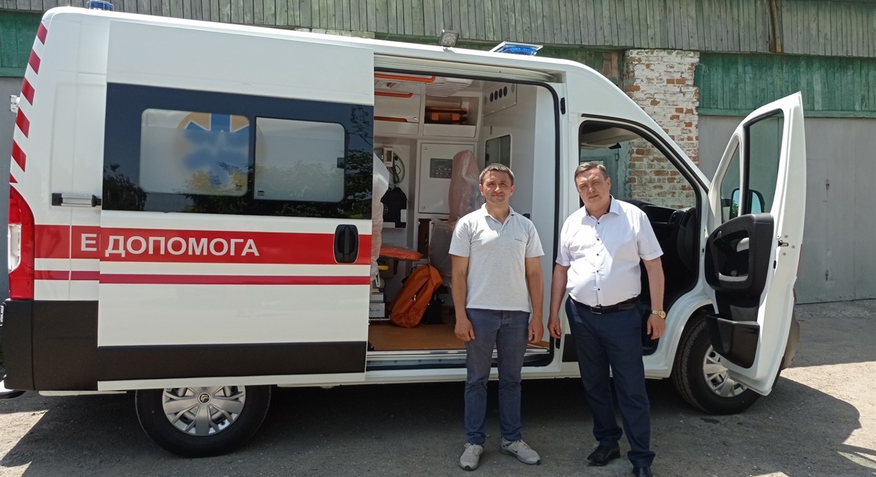 Автомобіль лікарі очікували в липні, але постачальник доставив раніше.