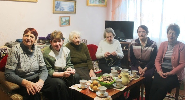 Городоччанки в будинку пані Антоніни Сомкіної