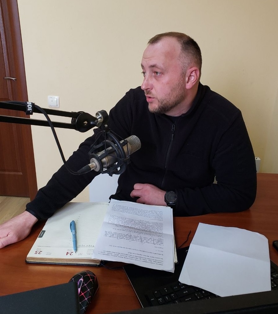 Тарас Гуменюк в ефірі Городоцького радіо