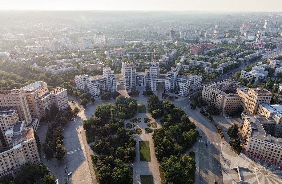Майдан Свободи у Харкові до війни.
