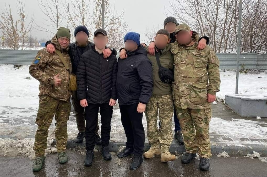 Тимофій із побратимами.
