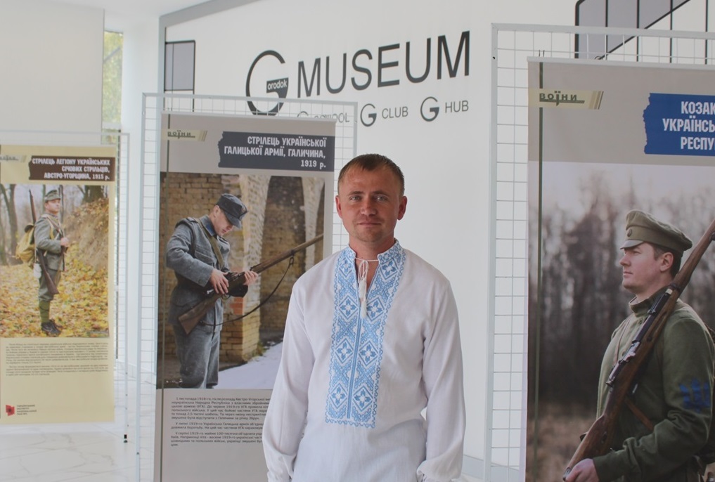 Павло Залуцький, зберігач музейних фондів Городоцького краєзнавчого музею.