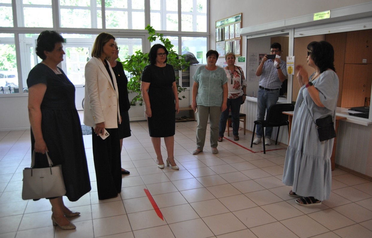 Віолета Лабазюк відвідала відділення «Віра в життя», центру надання соціальних послуг та Городоцький районний центр  комплексної реабілітації для осіб з інвалідністю.