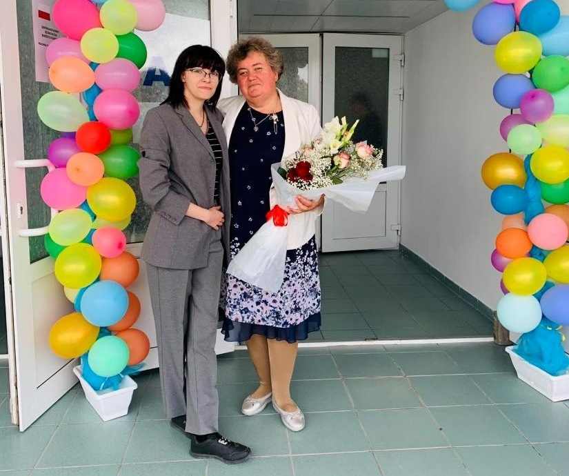 Пані Ірина з донькою Боженою