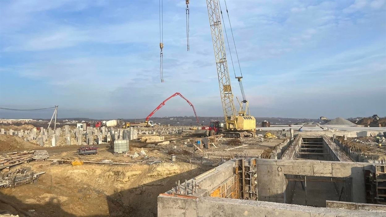 Будівництво індустріального парку «Вуглецево-нейтральний ЕКО АГРО ХАБ Поділля «Городок» 