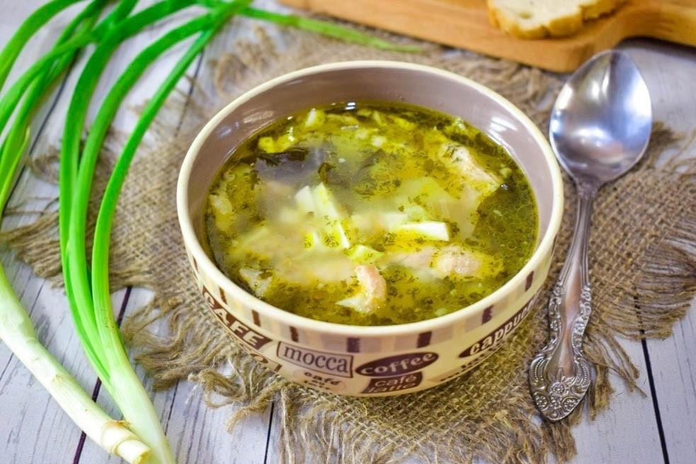 Зелений борщ у мультиварці