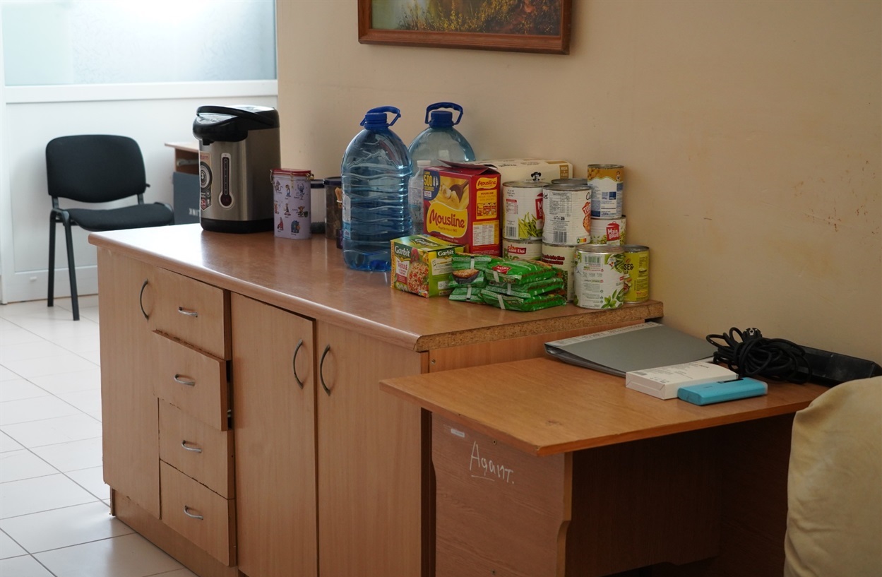 Пункт незламності у приміщенні «Віра в життя»