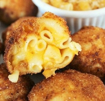 Сирні кульки з макаронів